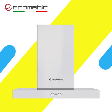 ايكوماتيك شفاط حرف T مقاس 60 سم ـ ستانليس ستيل قوة 1000 م3/ساعة H6210OB