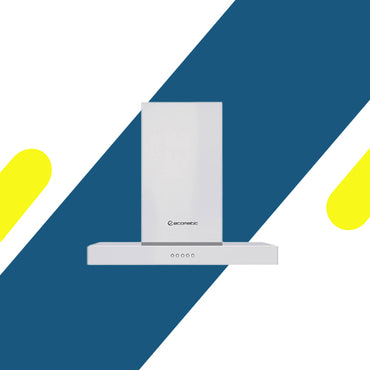 شفاط مطبخ إيكوماتيك بلت إن 60 سم حرف T ستانلس ستيل قوة شفط 1000 م³/الساعة – H6210OB