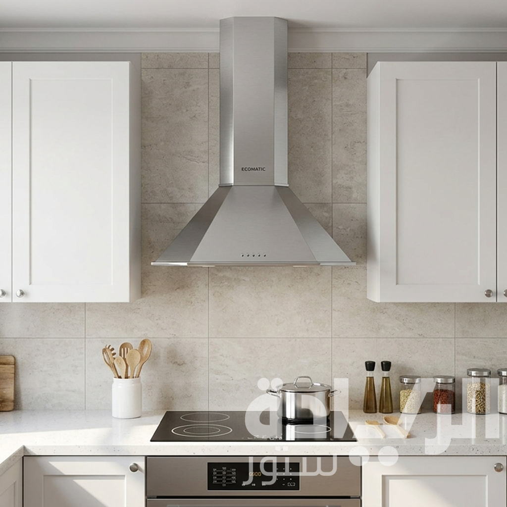 Ecomatic 60 cm Stainless Steel Pyramid Kitchen Hood, 1000 m³/h - Model - H6210RB