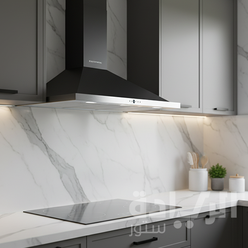 شفاط مطبخ إيكوماتيك هرمي قوة شفط 650 م³/ساعة، 60 سم - H66IBKD