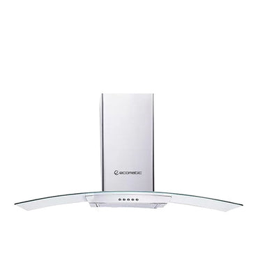 شفاط حرف T مقاس 90 سم ـ ايكوماتيك كريستال ستانليس قوة 750 م3/ساعة H9207KGBX