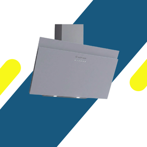 شفاط إيكوماتيك (Ecomatic) 90 سم ديكوري كريستال رمادي – H9310SLXGRT – قوة شفط 1000 م³/ساعة تحكم باللمس والريموت