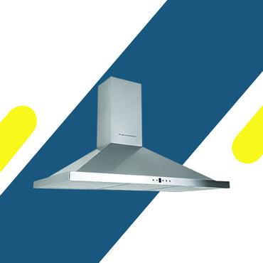 شفاط مطبخ إيكوماتيك هرمي 90 سم قوة شفط 650م³/س - موديل - H96D