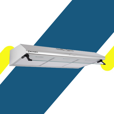 شفاط مطبخ بلت إن إيكوماتيك 90 سم ستانلس ستيل – 2 موتور – قوة شفط 650 م³/س - موديل – H96NCF