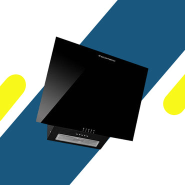 شفاط مطبخ إيكوماتيك جداري 90 سم – تصميم عصري – قوة شفط حتى 800 م³/ساعة – H96ZB