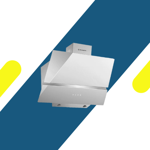 شفاط إيكوماتيك مائل 90 سم استانلس ستيل، موتور 650 م³/ساعة - موديل - H96ZXLB