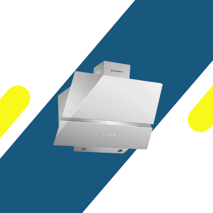 شفاط إيكوماتيك مائل 90 سم استانلس ستيل، موتور 650 م³/ساعة - موديل - H96ZXLB