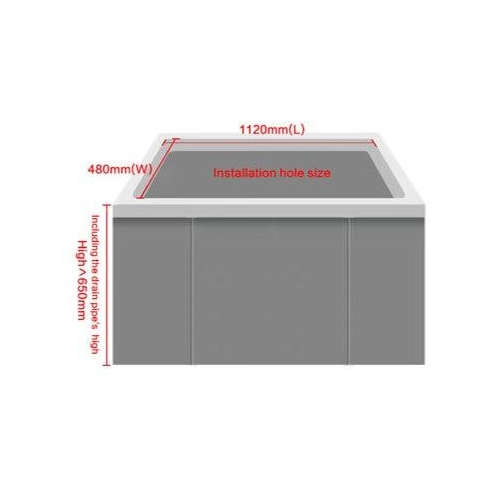 هانز غسالة أطباق 6 أفراد مزودة بحوض مطبخ استانلس 115 سم - موديل - HA-3