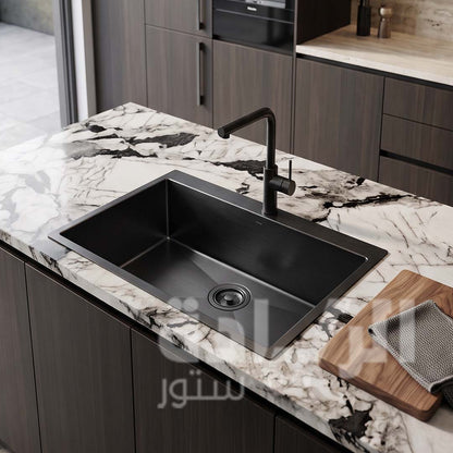 Purity Handmade Stainless Steel Kitchen Sink - 75x48 cm - Model - HANDMADE BL 750