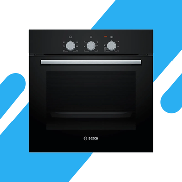 فرن بلت إن كهرباء بوش سيريس 2 – 60×60 سم أسود - سعة 66 لتر - موديل - HBF011BA1