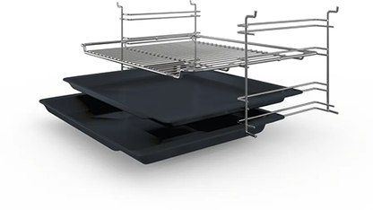 فرن بلت إن كهرباء بوش سيريس 2 – 60×60 سم أسود - سعة 66 لتر - موديل - HBF011BA1