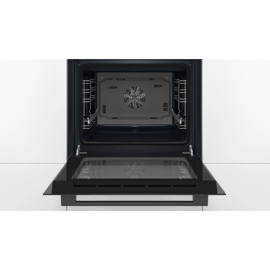 Bosch Built-in Electric Oven Series 4, 60x60 cm - 66 Liters Capacity - Stainless Steel - Model HBJ534ES0