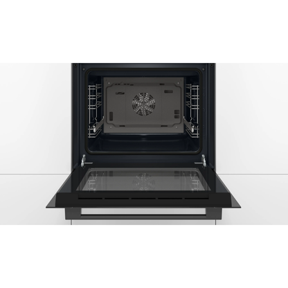 Bosch Built-in Electric Oven Series 4, 60x60 cm - 66 Liters Capacity - Stainless Steel - Model HBJ534ES0