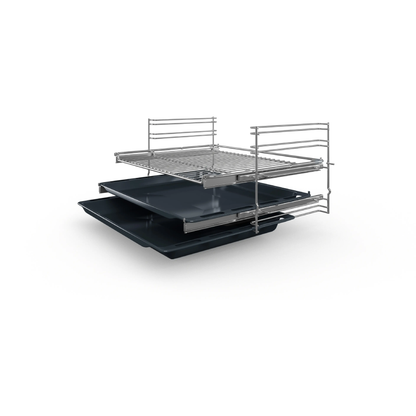 Bosch Built-in Electric Oven Series 6, 60x60 cm - 66 Liters Capacity – Stainless Steel Model - HBJ558YS0G