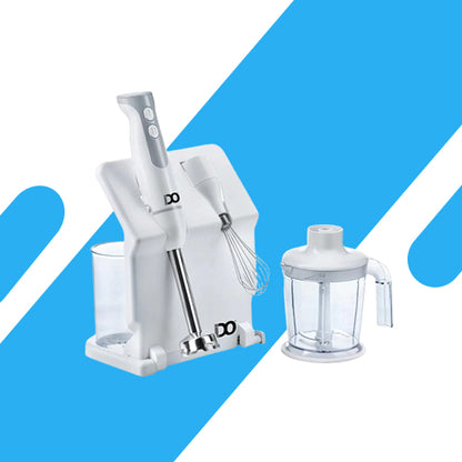 أي دو هاند بلندر مجموعة بالاستاند - 2 سرعات - 600/700 مل - ملحقات متعددة HBLG800-WH