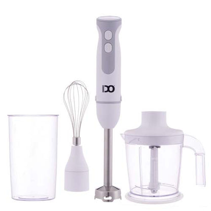 أي دو هاند بلندر مجموعة بالاستاند - 2 سرعات - 600/700 مل - ملحقات متعددة HBLG800-WH