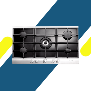 مسطح بلت إن كهربائي سيراميك فولجر Fulgor 90 سم زجاج أسود – تحكم ديجيتال أمان كامل – موديل HF G90 BG 5B F T AR