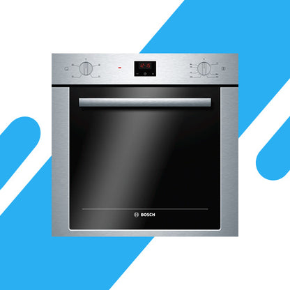 فرن غاز بلت إن بوش سيريس 6 مقاس 60×60 سم - سعة 60 لتر – ستانلس ستيل - موديل - HGL21F350