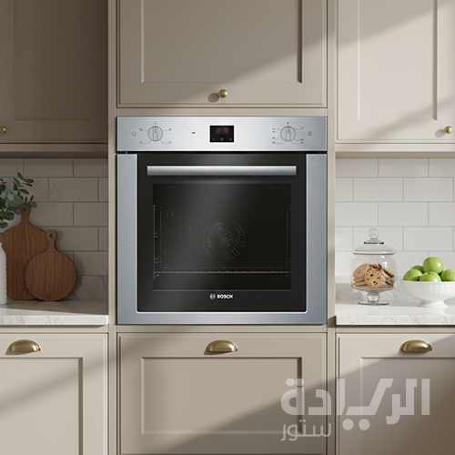 فرن غاز بلت إن بوش سيريس 6 مقاس 60×60 سم - سعة 60 لتر – ستانلس ستيل - موديل - HGL21F350