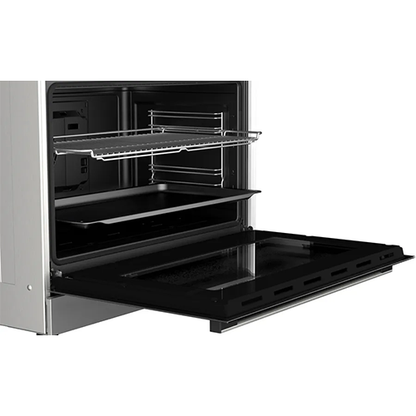 بوتاجاز بوش سيريس 2 غاز كامل 90 سم - ستانلس ستيل - شواية مغلقة - سعة 147 لتر - موديل - HGV1F8Y50S