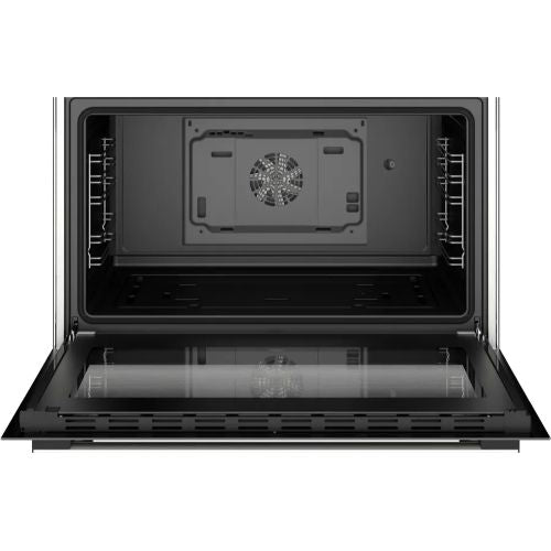 بوتاجاز غاز بوش سيريس 6، 90×60 سم، 5 شعلات، استانلس ستيل - سعة الفرن 147 لتر - موديل - HGW3FSV50S