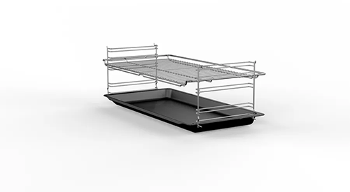 بوتاجاز غاز بوش 90 سم استانلس ستيل مع فرن 147 لتر - موديل - HGX3G8W50S