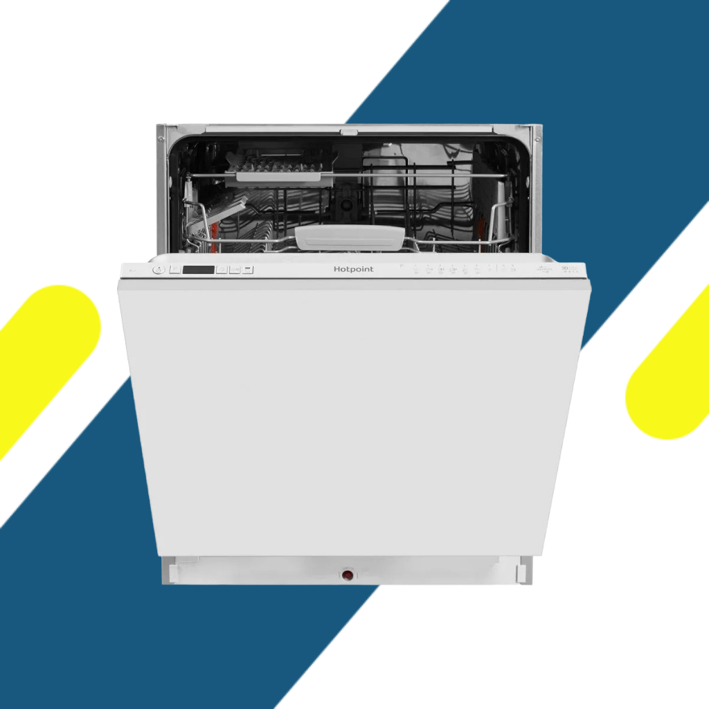 غسالة أطباق بلت إن اريستون (Ariston) إنفرتر 14 فرد 9 برامج بتقنية 3D Zone Wash – موديل HIC 3C26 W