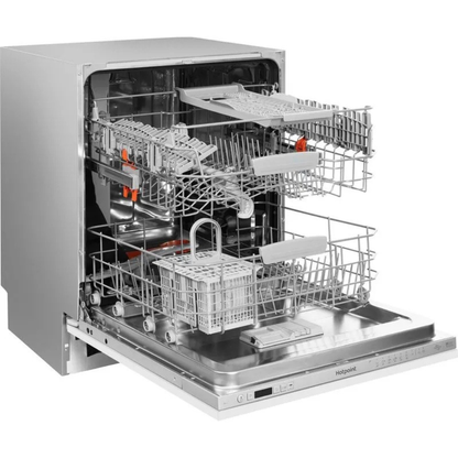 غسالة أطباق بلت إن اريستون (Ariston) إنفرتر 14 فرد 9 برامج بتقنية 3D Zone Wash – موديل HIC 3C26 W
