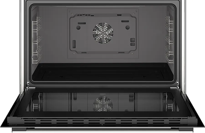 بوتاجاز غاز بوش 90 سم استانلس ستيل مع فرن 125 لتر - موديل - HIZ5G7W51S