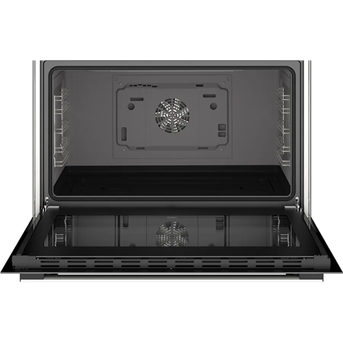 بوتاجاز غاز بوش سيريس 8 أسود – روتيزري مزدوج – سعة 147 لتر – تنظيف – 5 شعلات غاز - موديل - HJY5G7V61S