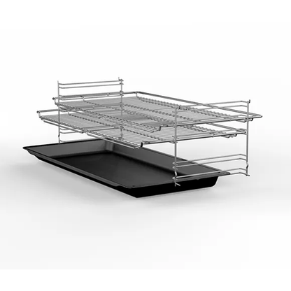 بوتاجاز غاز بوش سيريس 8 أسود – روتيزري مزدوج – سعة 147 لتر – تنظيف – 5 شعلات غاز - موديل - HJY5G7V61S