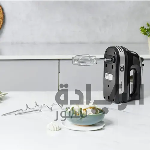 أي دو مضرب بيض - 5 سرعات - 500 وات - أسود موديل HM500-BK