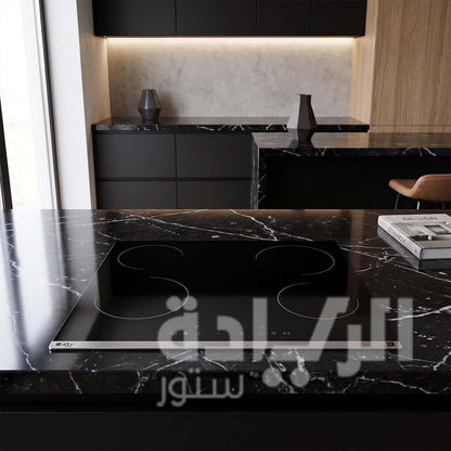 بوتاجاز بلت إن كهرباء سيراميك 4 عين مقاس 60 سم من ماركة بيورتي (Purity) - موديل - HPREE-V6050