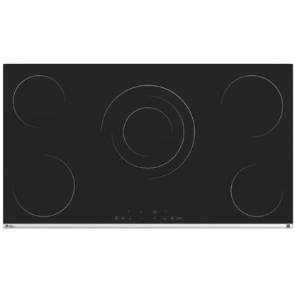 بوتجاز بلت إن كهرباء سيراميك 5 عيون مقاس 90 سم من بيورتي - موديل - HPREE V9050