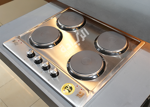 مسطح كهرباء بلت إن بيورتي – 60 سم – 4 بلاطات – ستانلس ستيل - موديل - HPT601S