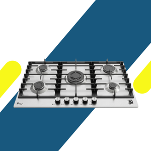 بوتاجاز مسطح بلت إن 90 سم من بيورتي – 5 شعلات – إشعال ذاتي – شعلة ثلاثية – HPT906S
