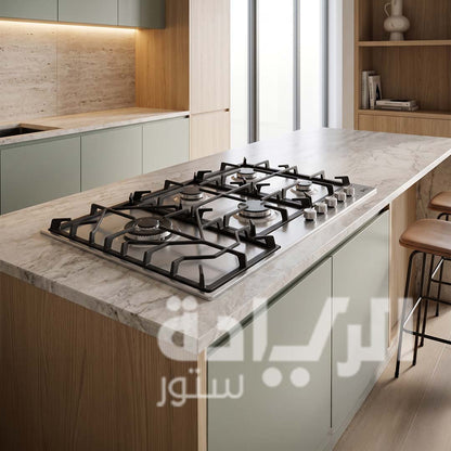 Purity 90 cm Built-in Gas Hob - 5 Burners - Triple Flame - Auto Ignition - Full Safety - Model - HPT908S