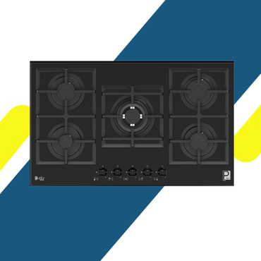 بوتاجاز بلت إن غاز بيورتى – 5 عيون بشبكات حديد متينة – تصميم أنيق وأداء قوي موديل - HPT913G