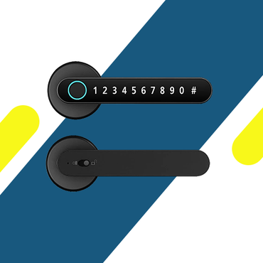 قفل باب ذكي بمقبض موديل HR-24