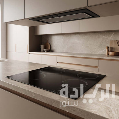 مسطح كهرباء بلت إن اريستون (Ariston) إيطالي 60 سم زجاج سيراميك أسود – موديل HR 611 C A