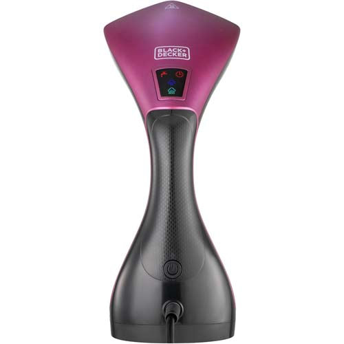 مكواة بخار يدوية بلاك أند ديكر  – 1600 وات، شاشة ديجيتال، خزان 240 مل - موديل - HSTD 1600