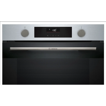 فرن بلت إن بوش (Bosch) Series 4 كهرباء بالبخار مقاس 60×60 سم ستانلس ستيل سعة 76 لتر– موديل HUA736ER0