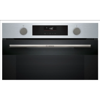 فرن بلت إن بوش (Bosch) Series 4 كهرباء بالبخار مقاس 60×60 سم ستانلس ستيل سعة 76 لتر– موديل HUA736ER0
