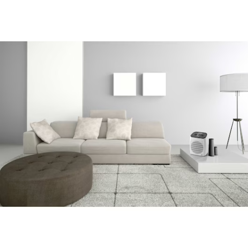 دفاية بلاك أند ديكر كهرباء – 2000 وات بمروحة – لون أبيض وأسود – موديل – HX310