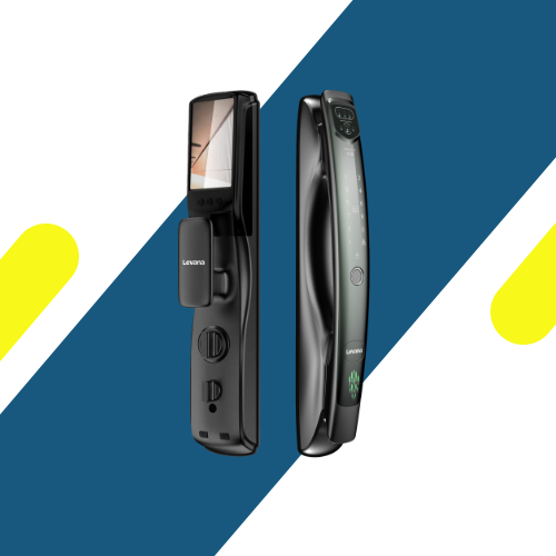 (Levana) قفل ليڤانا I10Ai Cat Eye – ذكاء اصطناعي، كاميرا إنتركم وشاشة داخلية 4.5 بوصة