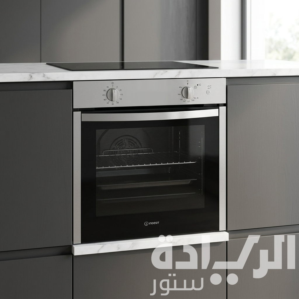 فرن غاز بلت إن إنديسيت بشواية كهرباء – 60 سم – 71 لتر (INDESIT) – IGW 324 IX