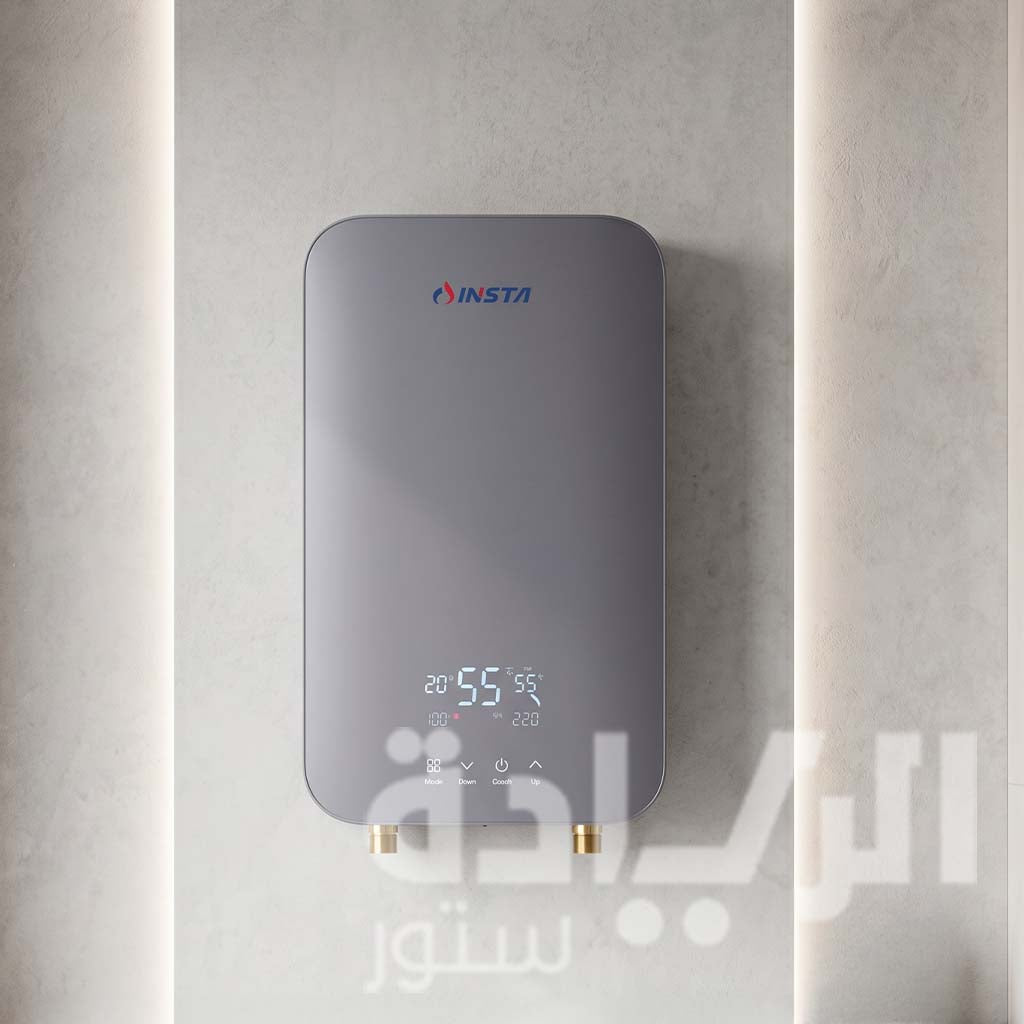 سخان مياه فوري إنستا 11 كيلو وات (INSTA) – IH-11 Smart-Grey – تكنولوجيا ذكية