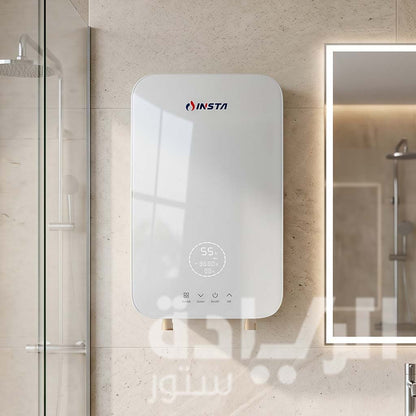 سخان مياه فوري إنستا 12 كيلو وات – Insta IH-12 Smart-White – تحكم ذكي وتدفق قوي
