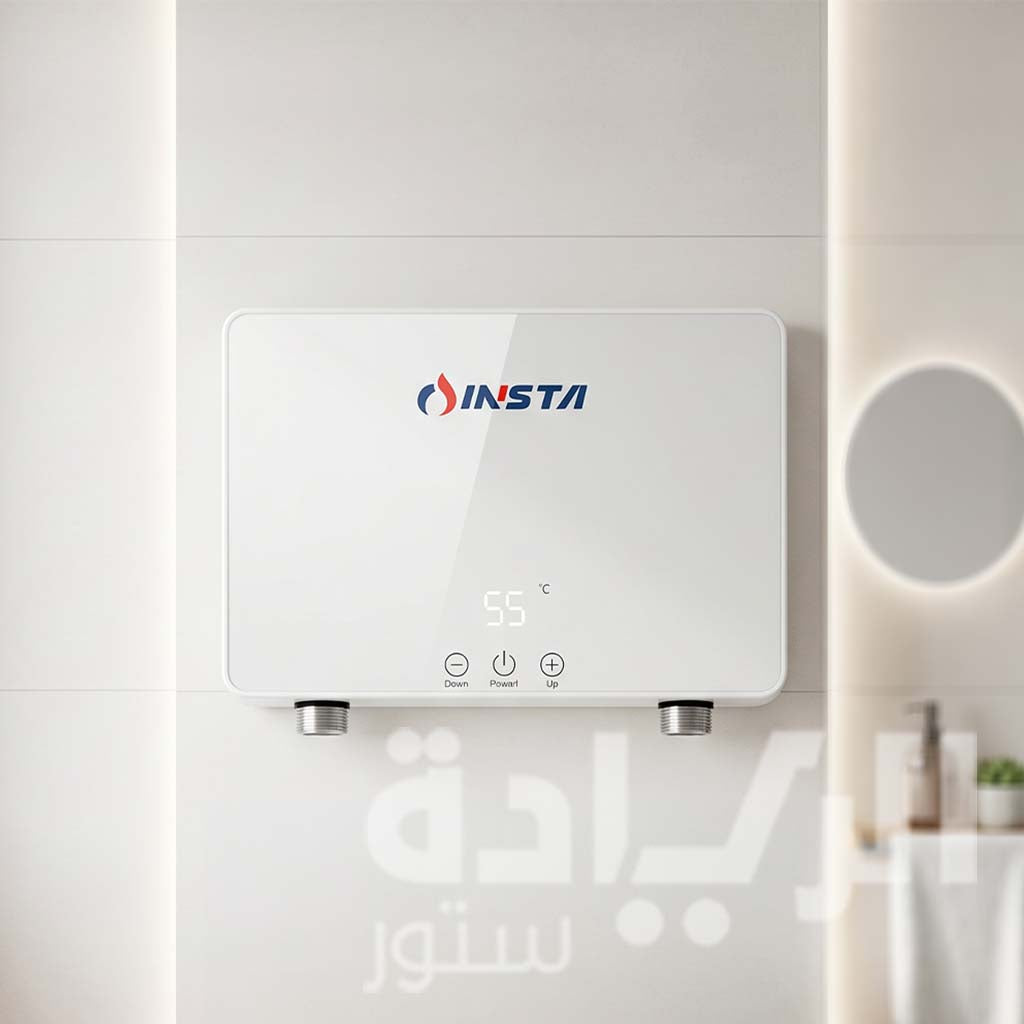 سخان مياه فوري إنستا 6 كيلو وات (INSTA) – Insta IH-6 Smart–White – قوة مدمجة للاستخدام اليومي