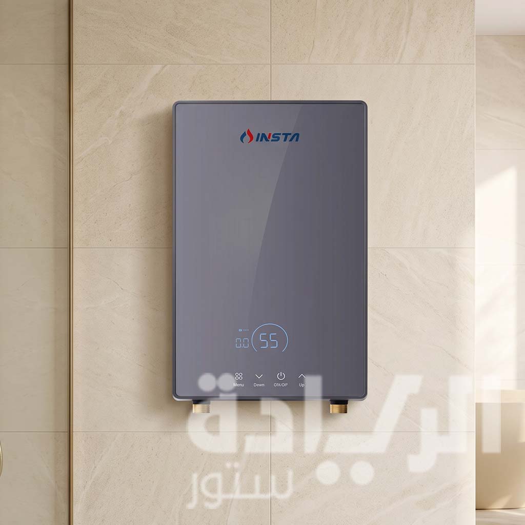 سخان مياه فوري إنستا 9 كيلو وات (INSTA) – IH-9 Smart-Grey – توازن القوة والذكاء